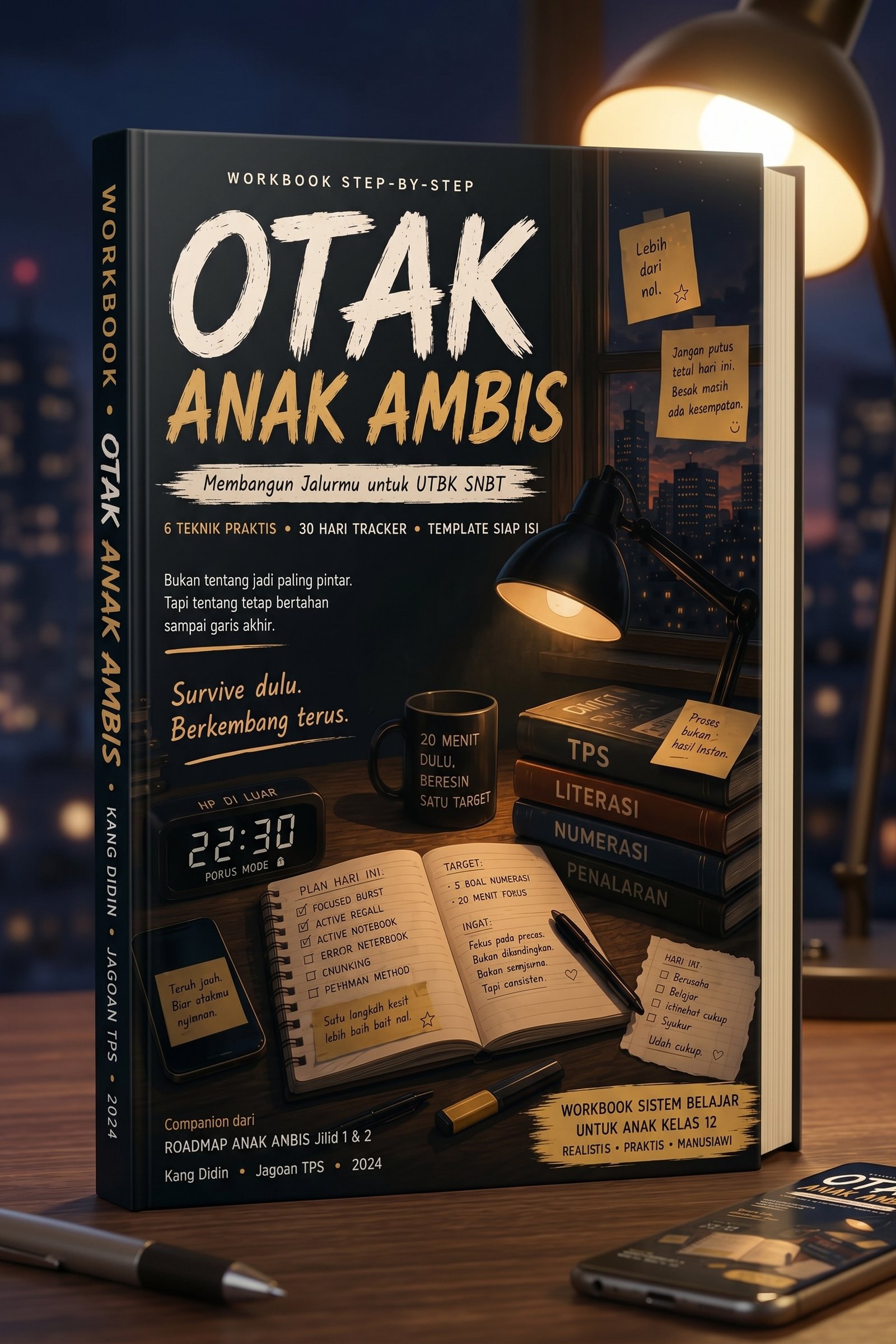 Sampul Otak Anak Ambis (workbook)